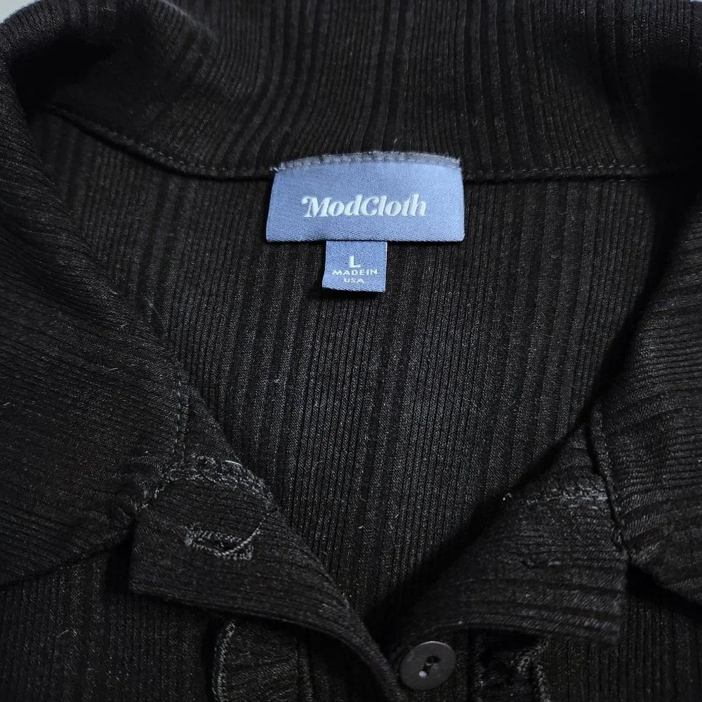 ModCloth Ribbed Polo - Picture 4 of 7